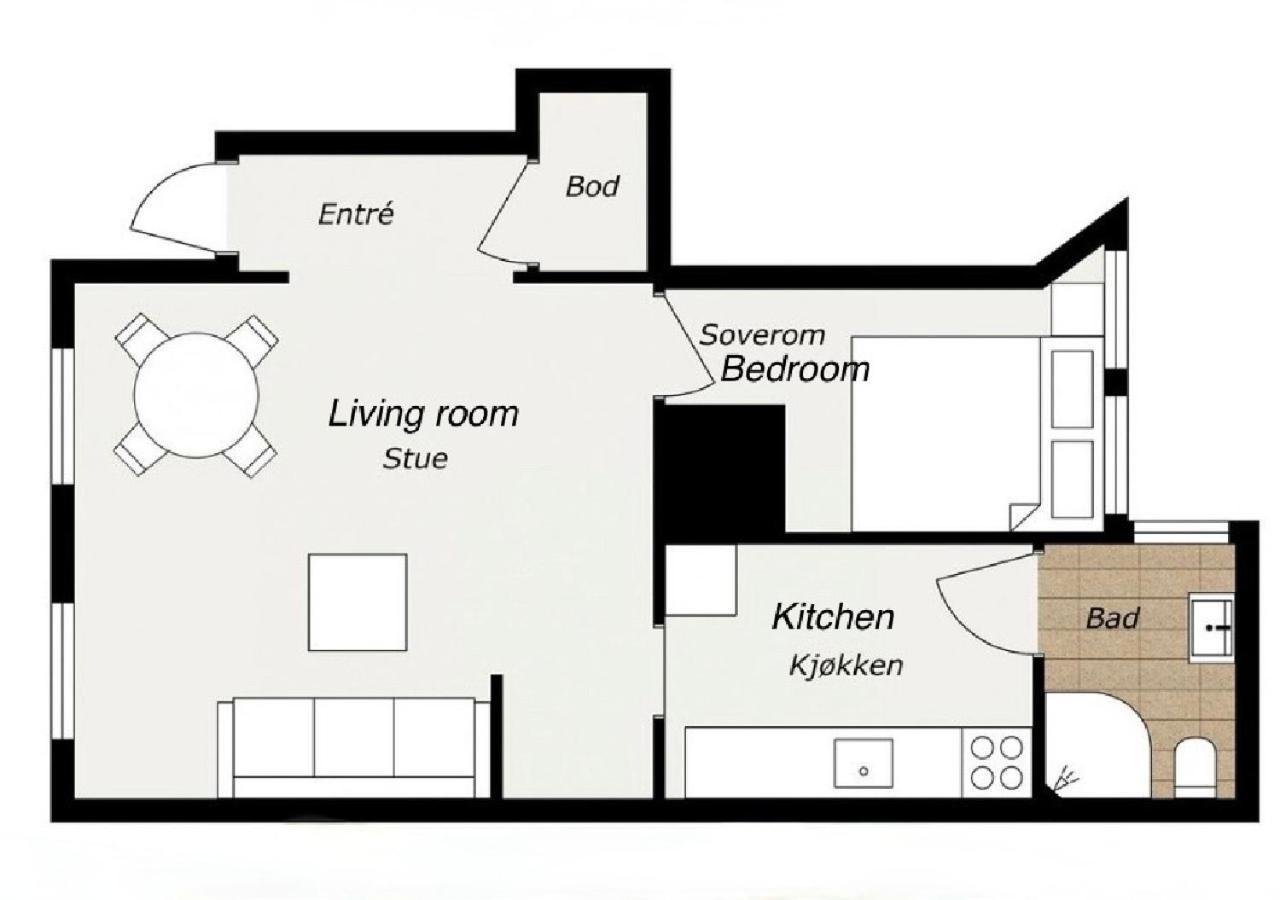 ברגן The Dreamhouse - Inner City Center - Old Town מראה חיצוני תמונה